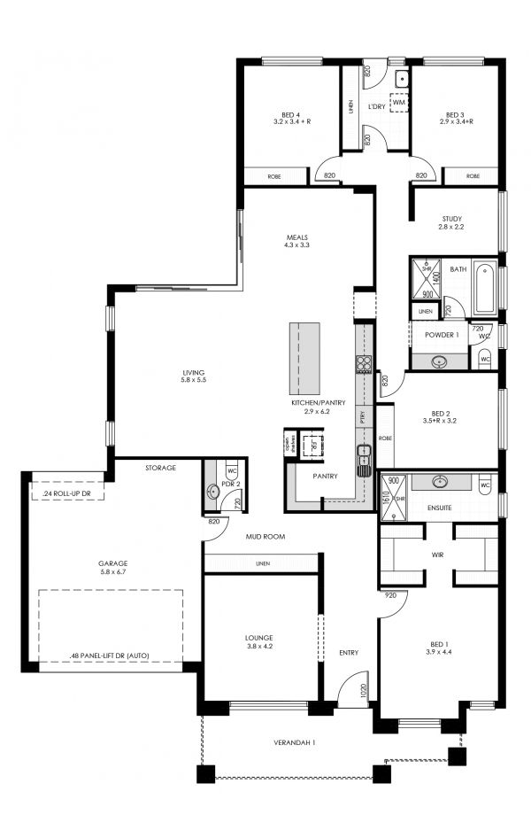 BELVIDERE Floorplan