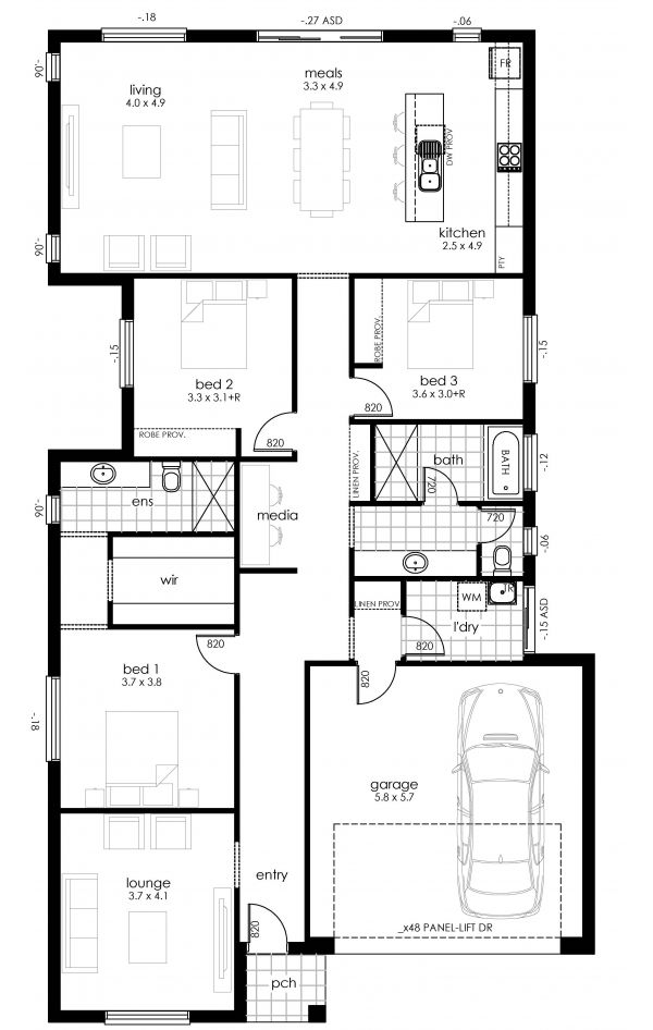 AUBURN 212 Floorplan