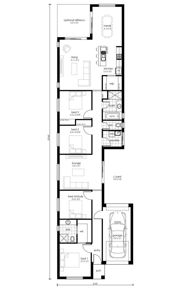 BELLA 187 Floorplan