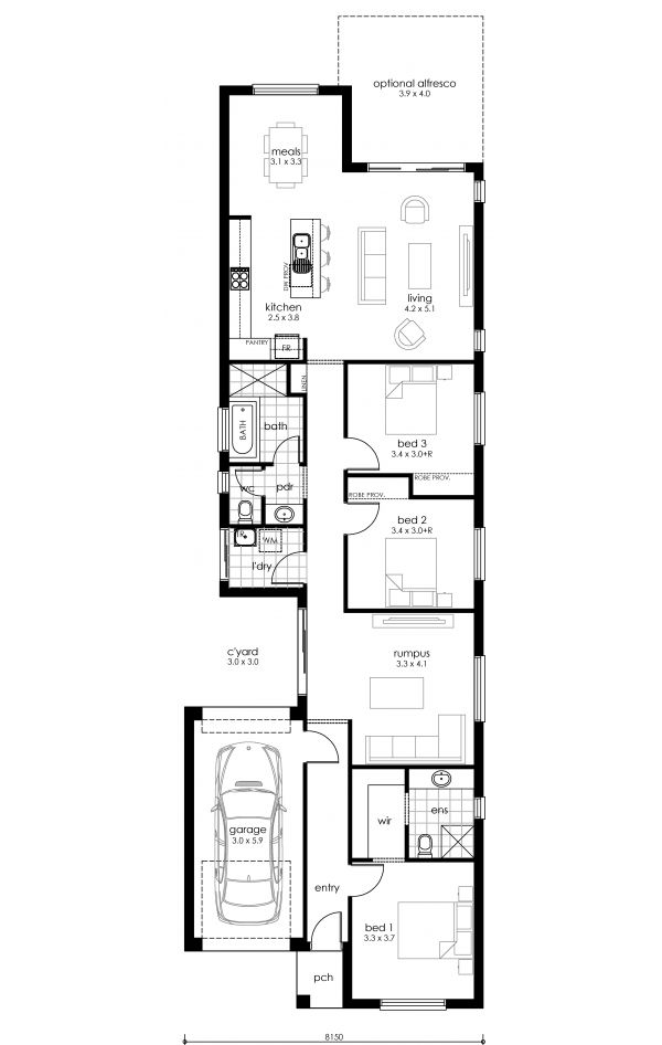 EDEN 170 Floorplan