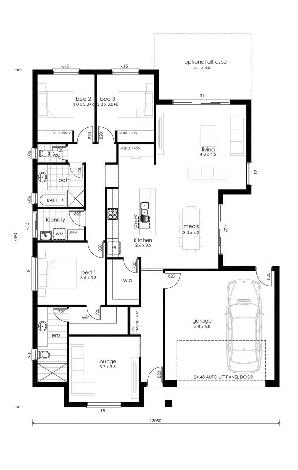 MAYFIELD 195 Floorplan