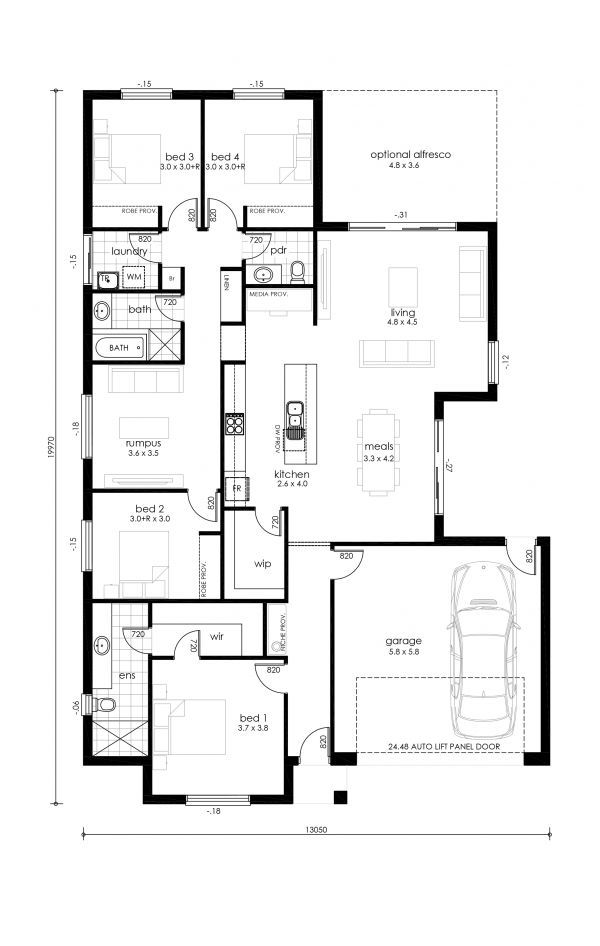 MAYFIELD 210 Floorplan