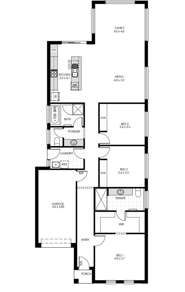 SERRATA Floorplan