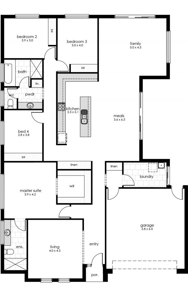 MAYFIELD V1 Floorplan