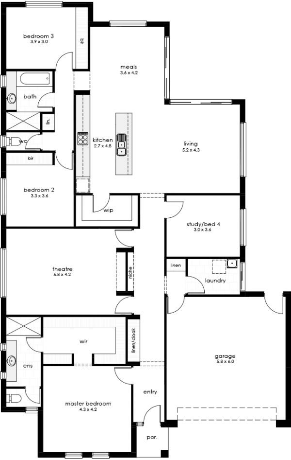 HENDON Floorplan